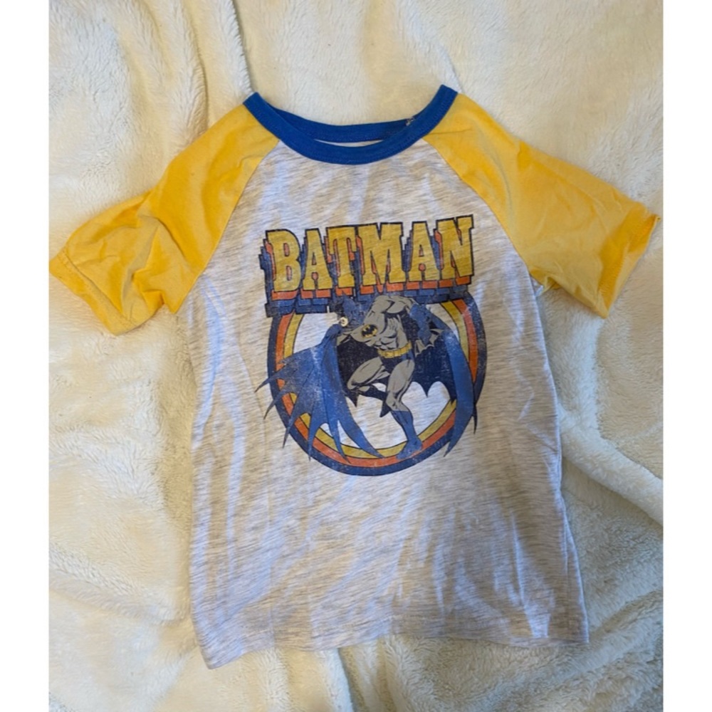 Boys Batman vintage style t shirt